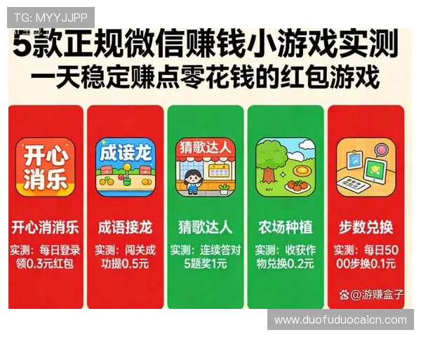 最新上线的现金小游戏app排行榜，适合休闲娱乐同时赚取零花钱的优质应用